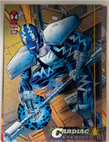 1994 Fleer Marvel Spider-Man #33 Cardiac — front