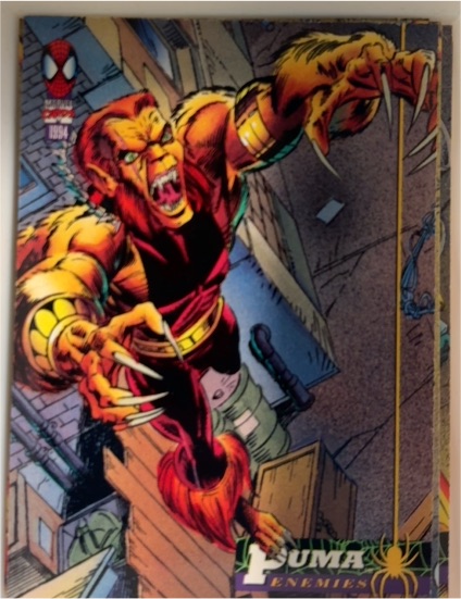 1994 Fleer Amazing Spider-Man #31 Puma — front