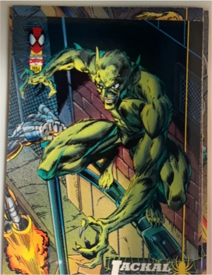 1994 Fleer Marvel The Amazing Spider-Man #30 Jackal — front