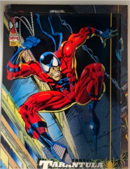1994 Fleer Marvel Cards Spider-Man #28 Tarantula — front