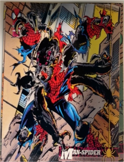 1994 Fleer Marvel The Amazing Spider-Man #22 Man-Spider — front