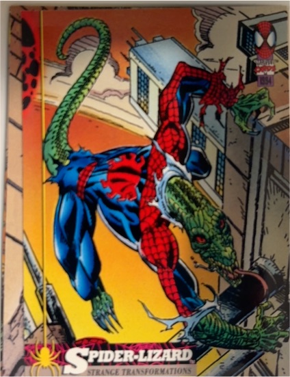 1994 Fleer The Amazing Spider-Man #21 Spider-Lizard — front