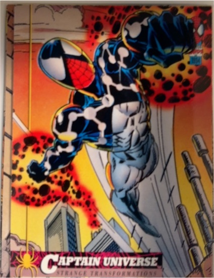 1994 Fleer Marvel The Amazing Spider-Man #20 Captain Universe — front