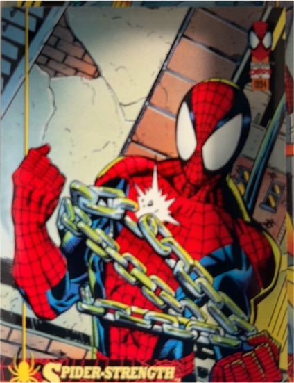 1994 Fleer The Amazing Spider-Man #7 Spider-Strength — front