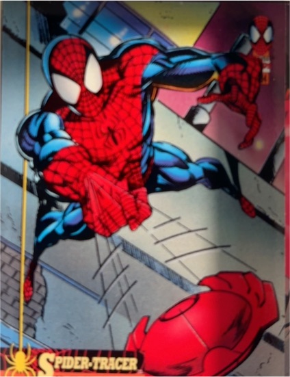 1994 Fleer The Amazing Spider-Man #4 Spider-Tracer — front