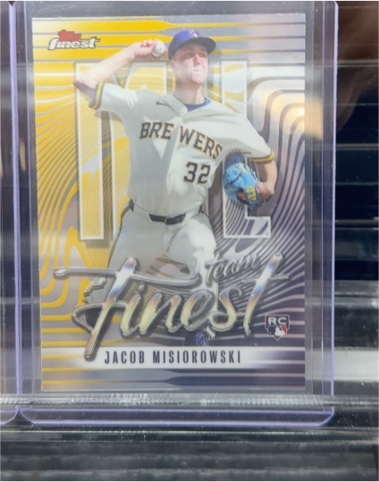2026 Topps Finest #TF-24 Jacob Misiorowski — front