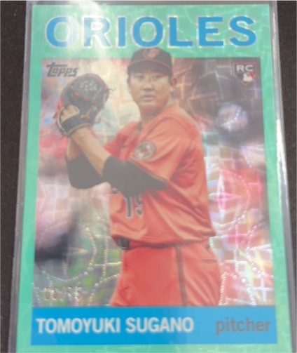 2025 Topps Series 2 Silver Pack Chrome Mojo #T90C-132 Tomoyuki Sugano — front