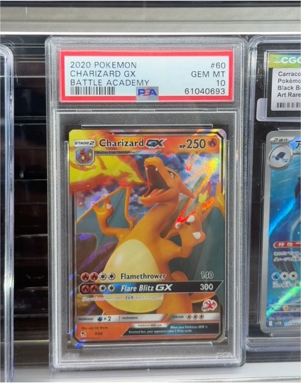 2020 Pokemon #60 Charizard GX Battle Academy — front