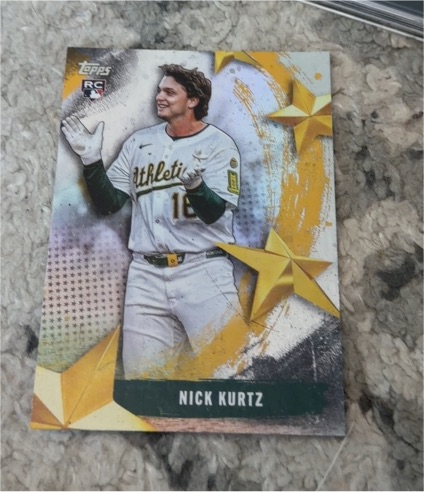 2025 Topps Update Series Stars of MLB #SMLB-61 Nick Kurtz — front