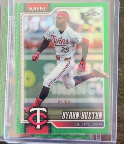 2026 Topps Chrome #173 Byron Buxton — front