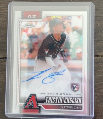 2026 Topps Chrome #RA-TE Tristin English — front