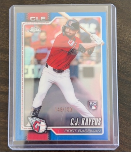 2026 Topps Chrome #46 C.J. Kayfus — front