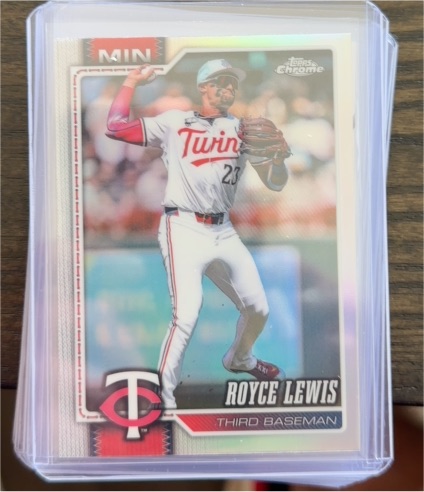 2026 Topps Chrome #151 Royce Lewis — front