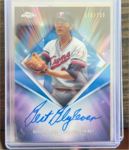 2026 Topps Chrome #75D-BB Bert Blyleven — front