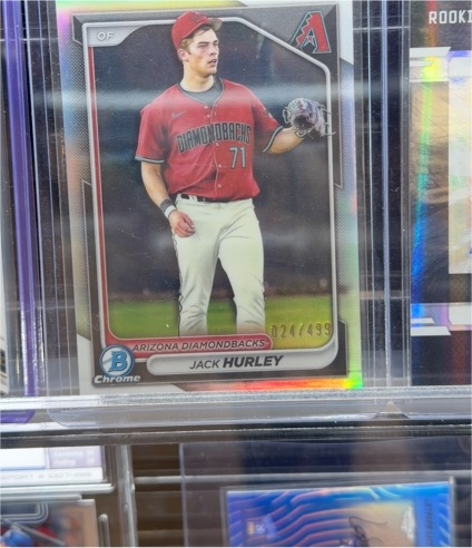2024 Bowman Chrome Prospects #BCP-104 Jack Hurley — front