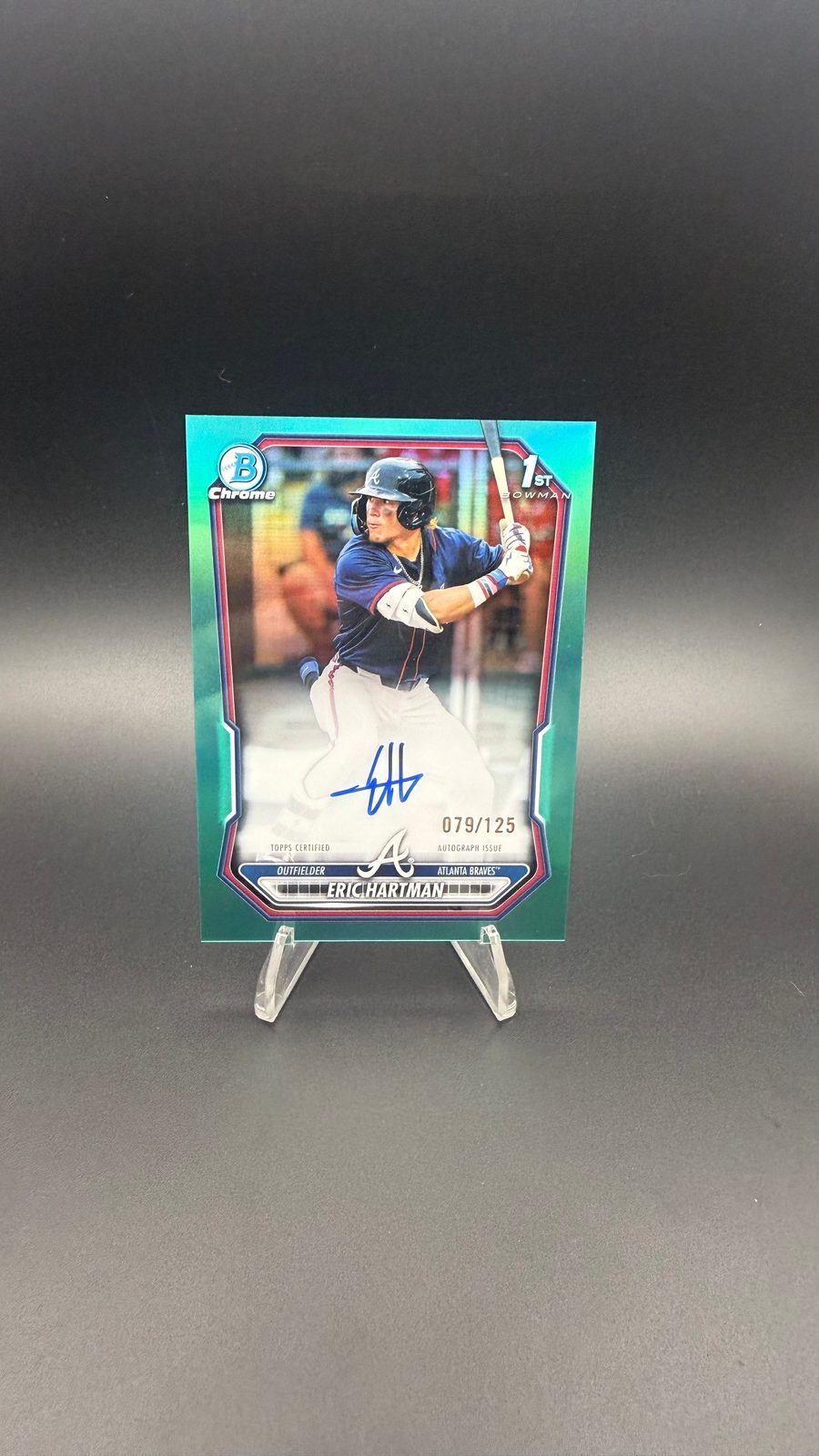 2026 Bowman Chrome #CPA-EHA Eric Hartman — front