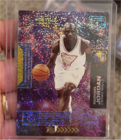 2021 Skybox Metal Universe Champions #1 Michael Jordan — front