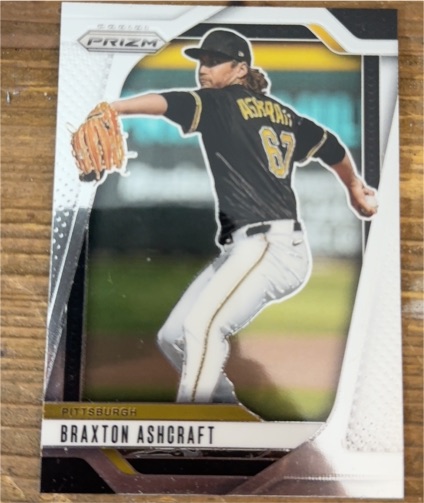 2025 Panini Prizm #281 Braxton Ashcraft — front