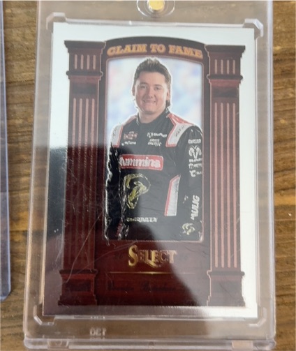 2026 Panini Select NASCAR #3 Brenden "Butterbean" Queen Claim To Fame — front