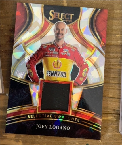 2026 Panini Select #SS-JLG Joey Logano — front