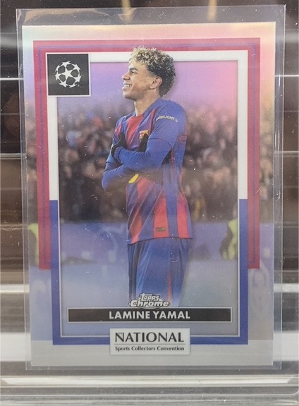 2026 Topps Chrome National NSCC Lamine Yamal #SC-18 — front