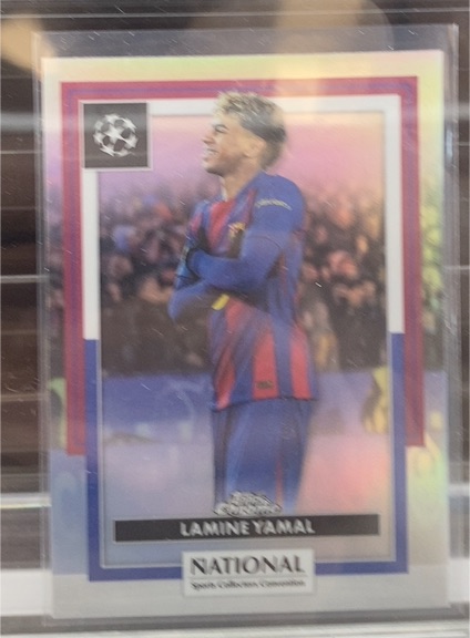 2026 Topps Chrome National NSCC #SC-18 Lamine Yamal — front