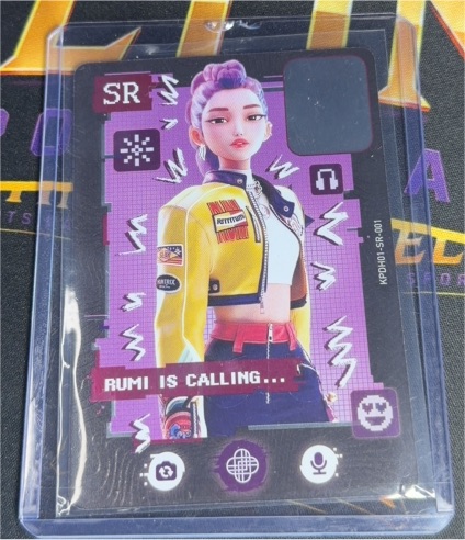 2026 Kayou KPop Demon Hunters #KPDH01-SR-001 Rumi Is Calling — front
