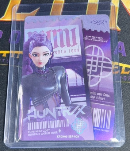 2026 Kayou KPop Demon Hunters KPDH01-SSR-009 Rumi Mira-Zoey Huntr/X SSR — front