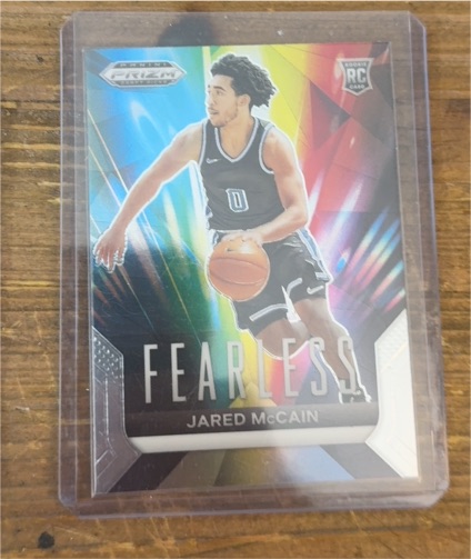 2024 Panini Prizm Draft Picks #8 Jared McCain Fearless — front