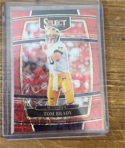 2022 Panini Select Draft Picks #32 Tom Brady — front