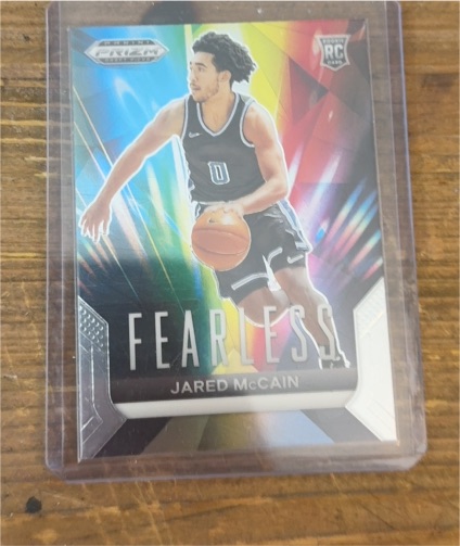 2024 Panini Prizm Draft Picks #8 Jared McCain Fearless — front