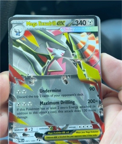 2015 Pokémon TCG Mega Excadrill EX 065/084 — front
