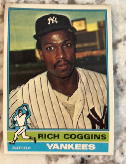 1976 Topps #572 Rich Coggins — front