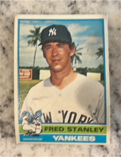 1976 Topps #429 Fred Stanley — front