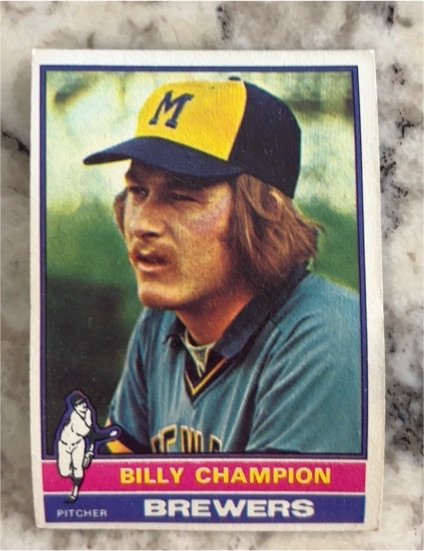 1976 Topps #501 Billy Champion — front