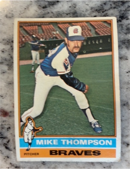 1976 Topps #536 Mike Thompson — front