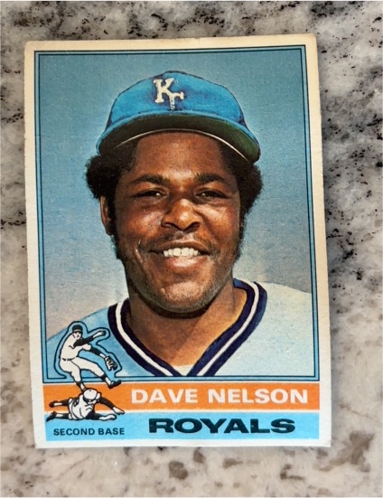 1976 Topps #535 Dave Nelson — front