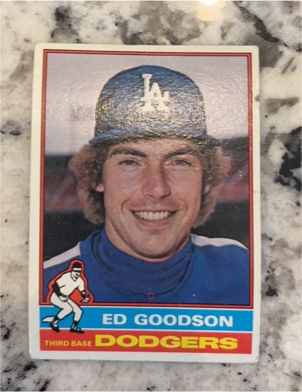 1976 Topps #386 Ed Goodson — front