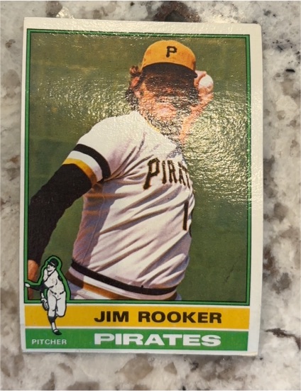 1976 Topps #243 Jim Rooker — front