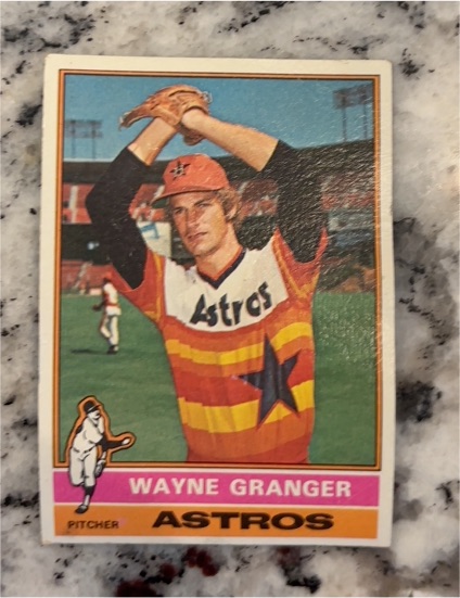 1976 Topps #516 Wayne Granger Houston Astros — front
