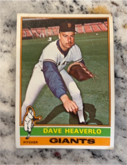 1976 Topps #213 Dave Heaverlo — front