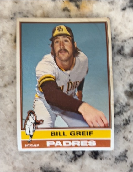 1976 Topps #184 Bill Greif — front