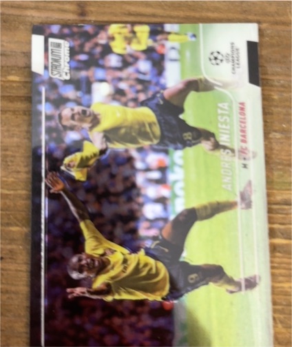 2021-22 Topps Stadium Club Chrome UEFA #8 Andres Iniesta — front