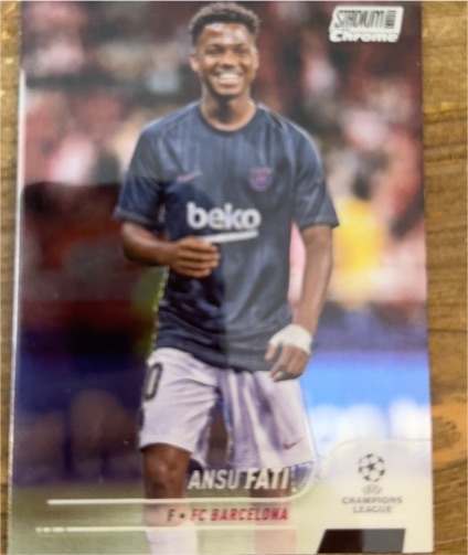 2021-22 Topps Stadium Club Chrome UEFA #73 Ansu Fati — front