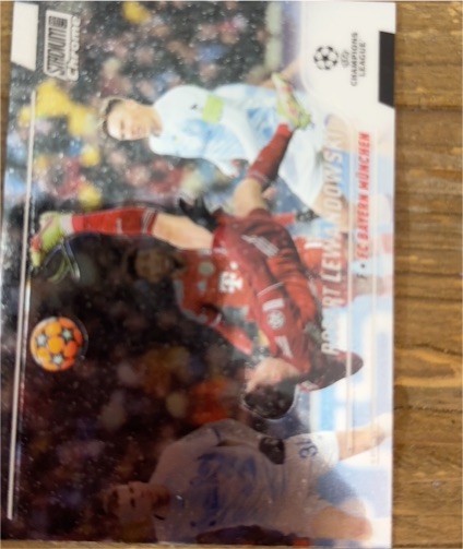 2021-22 Topps Stadium Club Chrome UEFA Champions League #9 Robert Lewandowski — front