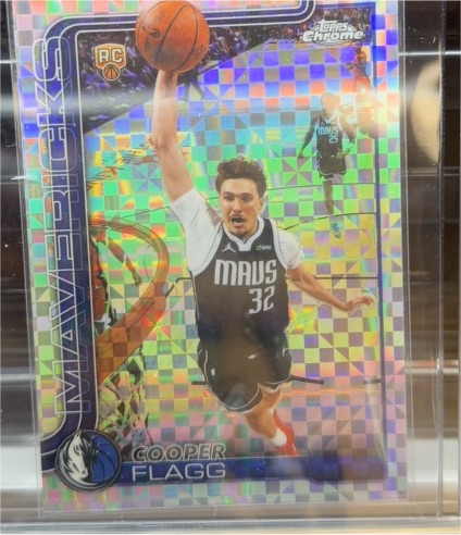 2025-26 Topps Chrome #251 Cooper Flagg — front