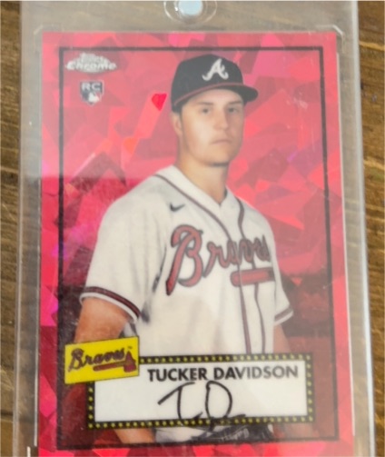 2021 Topps Chrome Platinum Anniversary #25 Tucker Davidson — front