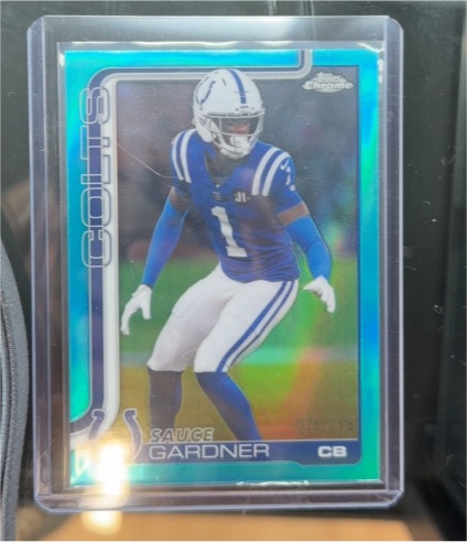 2025 Topps Chrome #242 Sauce Gardner — front