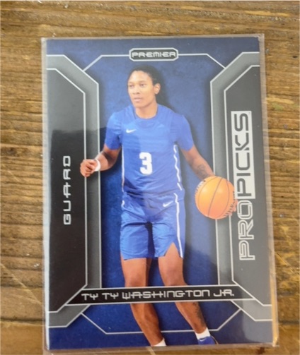 2021-22 Pro Picks Premier #PP-47 Ty Ty Washington Jr. — front