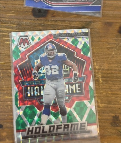 2022 Panini Mosaic #HF-17 Michael Strahan — front